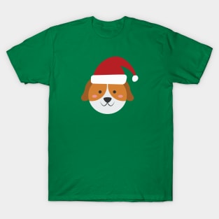 Cute Animal Cute Dog Christmas Outfit Costumes Gift T-Shirt